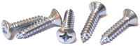 8-18 X 3/4 PHILLIPS, OVAL #6 HEAD, SELF-TAPPING SCREW, TYPE AB, FULLY-THREAD ZINC &amp; BAKE (10,000/CTN